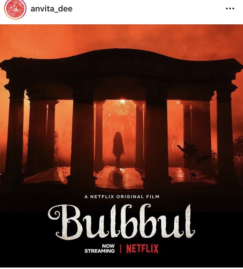 Want to definitely see more creations by #AnvitaDutt! Beautiful telling! #Bulbbul can’t have enough of women stories told by women! @AnushkaSharma