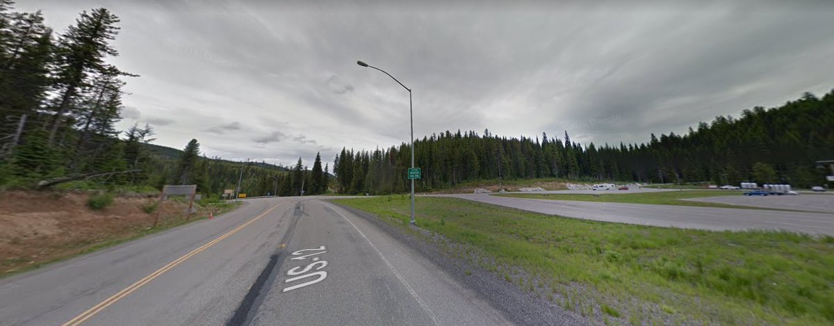 Lolo Pass, route of a Nez Perce trail that once linked the Kamiah Valley with Montana and the Plains. This was the route that Lewis/Clark used to cross the Bitteroots, and was followed by the Nez Perce who made an unsuccessful fighting retreat towards the Crow and Canada in 1877.