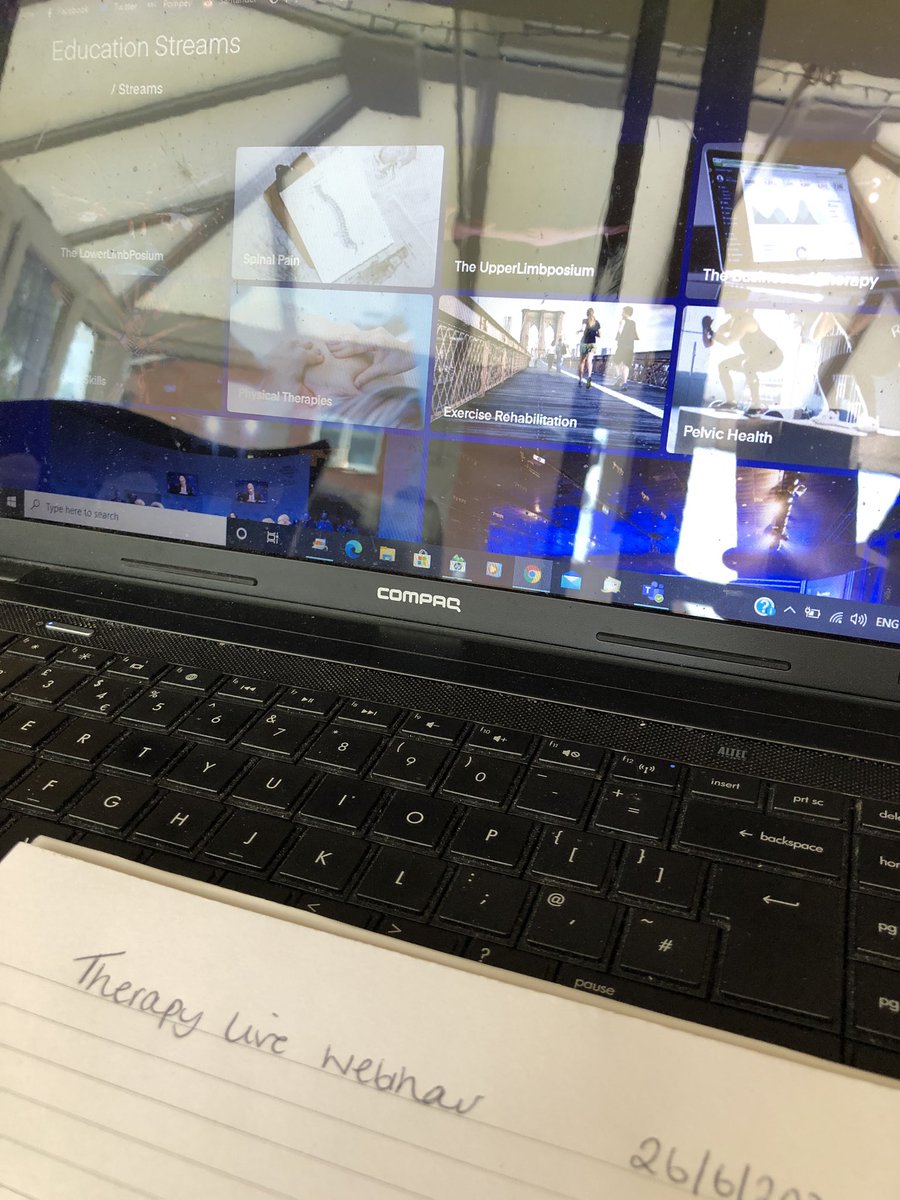 Ready and raring for #TherapyLive