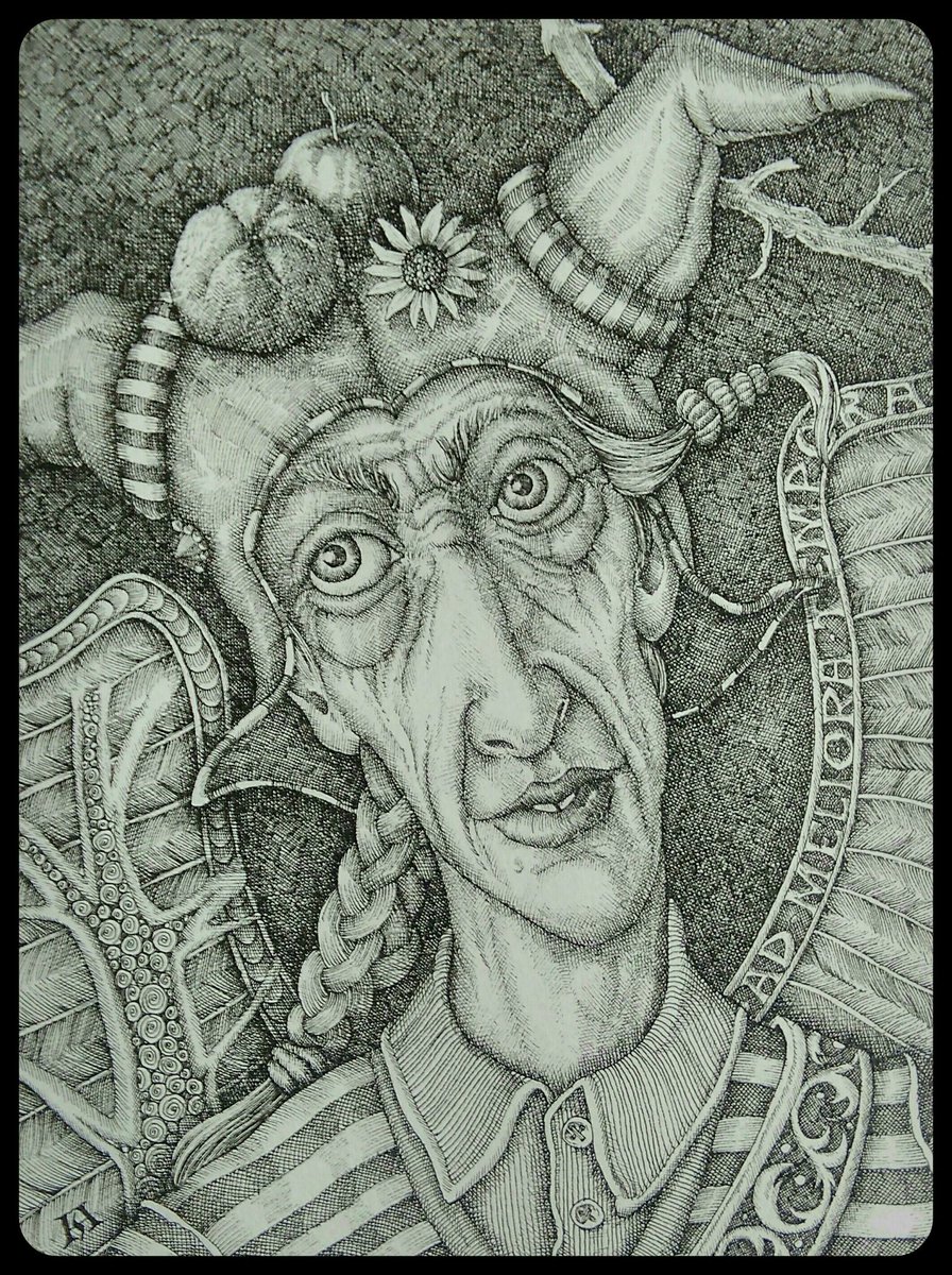Ad meliora tempora...
#dessin #drawingoftheday #drawing #art #kunst #ArtistOnTwitter #inkdrawing #illustrations #portrait