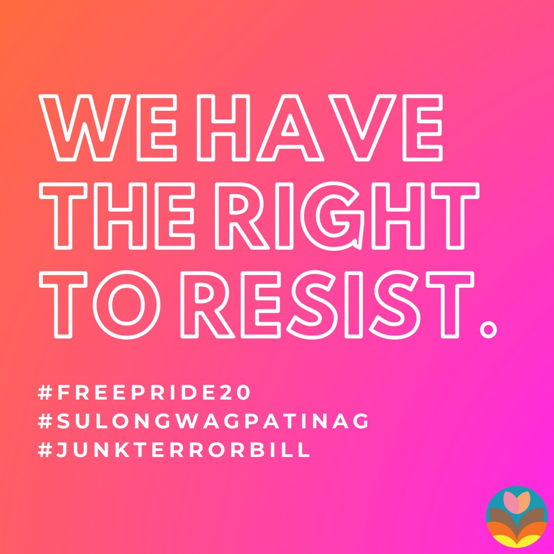 radikalchick's tweet photo. The right to resist is ours. The police and military brutality in this country is massive. We need to stand strong against it, we need to keep track, and we need to find the courage to go out to the streets. OUR LIVES DEPEND ON IT. #JunkTerrorBill #FreeToResist #FreePride20 https://t.co/xYLSux7pLM