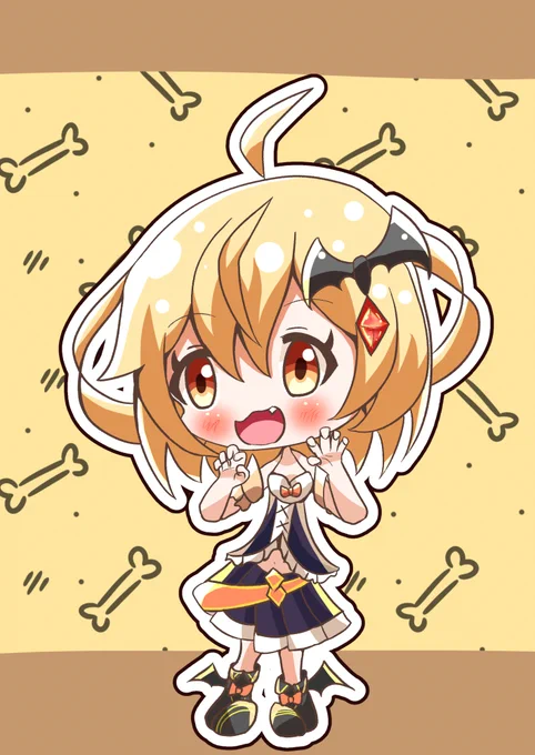 メルちゃん復活おめでとう!!!
可愛いメルちゃんが見れてたくさん元気貰えたよーー!!
かぷかぷーーーー!!!
#メルArt 
#夜空メル
#絵描きさんと繫がりたい 