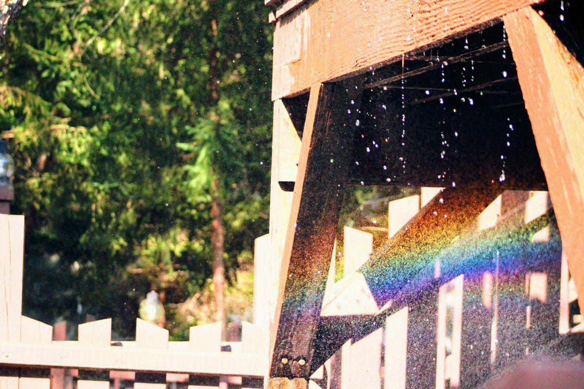 Twitter Exclusive (Lol) #PhotoOfTheDay. I caught this rainbow. I’m always chasing rainbows. #chasingrainbows #dollywood @Dollywood #canonrebelt7 #photography #digitalphotography #rainbow