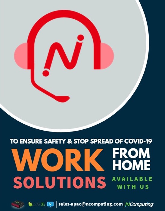 ncomputingasia's tweet image. #ncomputing #workingfromhome #covid19 #business #leader