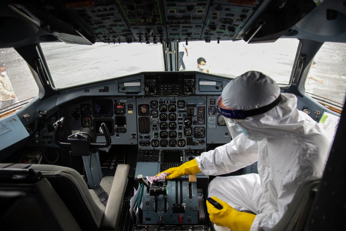 prabinranabhat's tweet photo. Nepali airlines Company @AirBuddha rehearse safety drill at the Tribhuvan International Airport on Thursday 25 June 2020.
#covid #coronavirusinnepal #buddhaair #kathamandu #corona #lock_down #lockdownnepal
#pandemic #crisis #crisisnepal #prabin #prabinphoto #prabinranabhat https://t.co/yYQYU5EVOk