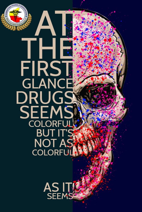 karnataka_d's tweet photo. ''You are not your own enemy. So stop killing yourself slowly with drugs''. #SayNoToDrugs #SayYesToHealthyLife #kpa https://t.co/xxW3JtpqJT