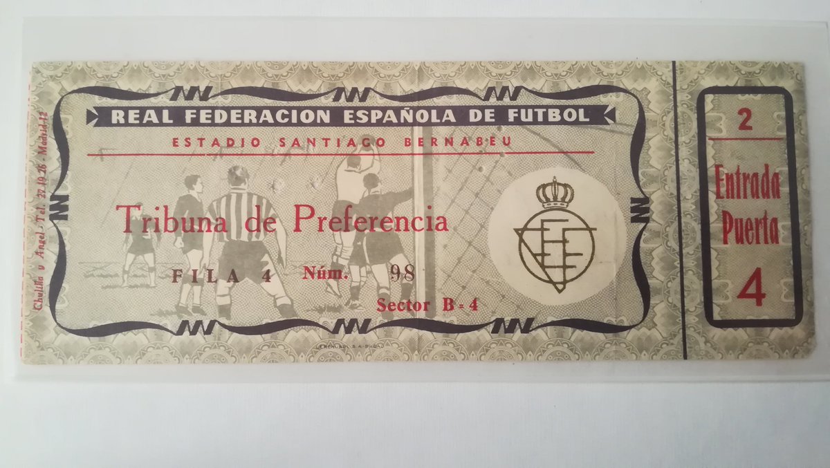 Hace 60 años que ganamos nuestra primera copa... 3-1 vencimos al Real Madrid en su propio estadio, contra todo pronóstico