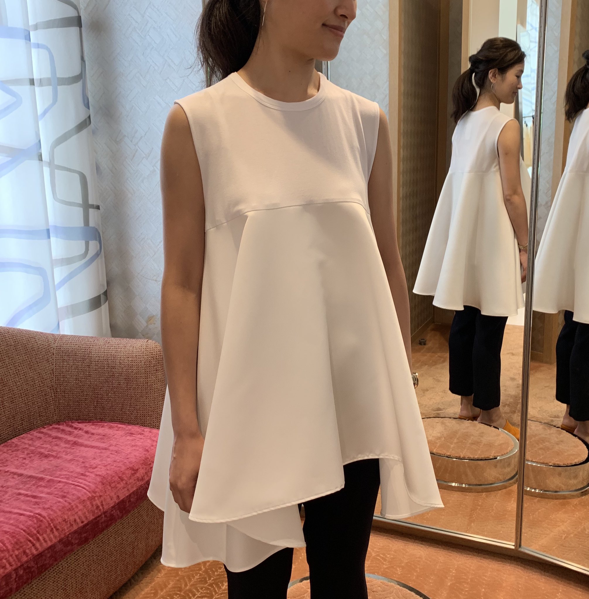 BARNEYS NEW YORK - ヨーコチャン  トップス BARNEYS NEW YORK - 美品 クリーニング済 YOKO CHAN ヨーコ