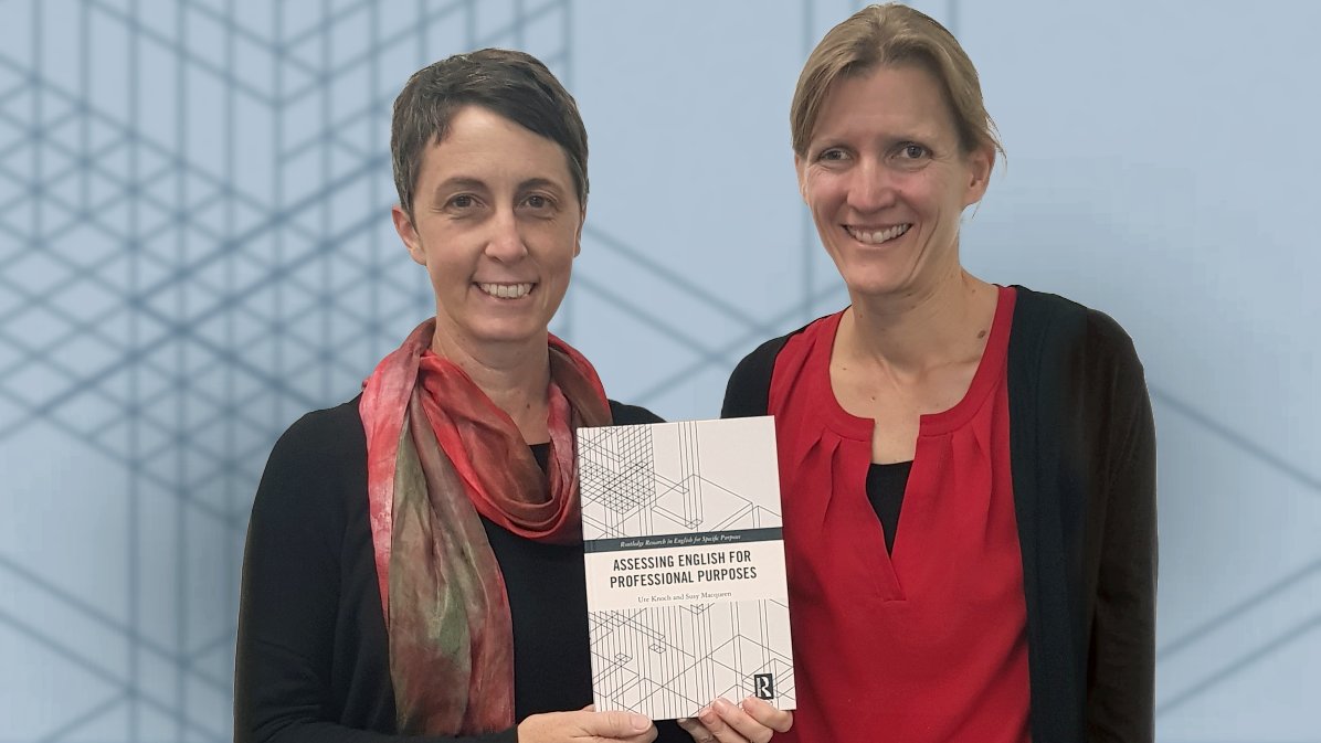 In their award-winning book, <a href="/ANUslll/">ANU SLLL</a> linguist Dr Susy Macqueen and co-author A/Prof. Ute Knoch encourage a closer look at language tests: whether they assess what they intend to, and how they manage a network of risks. Story: 
cass.anu.edu.au/news/anu-lingu…
