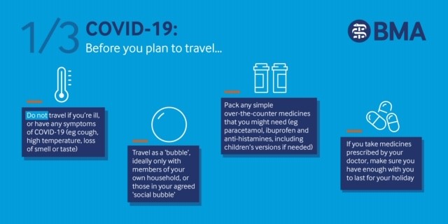 Here is some simple advice to help you plan for a holiday if and when lockdown restrictions are lifted to allow breaks awayPlease don't travel if you're ill, travel in your bubble and make sure you've got your meds 1/3