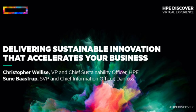 73chambersk's tweet photo. HPE DVE Session: Delivering Sustainable Innovation that Accelerates your Business #HPEDiscover #Host #YEN https://t.co/vQ4EPXBEmG https://t.co/etZLELVBck
