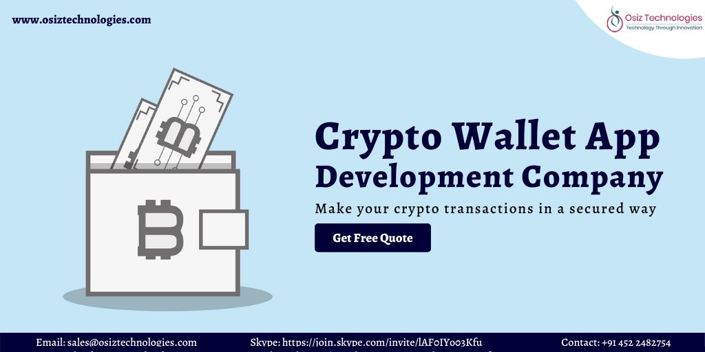 Osiztech's tweet photo. Grab the best-in-class & reliable #cryptocurrencywalletdevelopment services from #Osiz & launch your own #Crypto wallet that aid to stay always at the top in the #cryptocurrency development business.
>>https://t.co/tAa13jfbmi
#cryptocurrencies #Blockchain #technews #UK #Japan https://t.co/TjpzTx0IZk