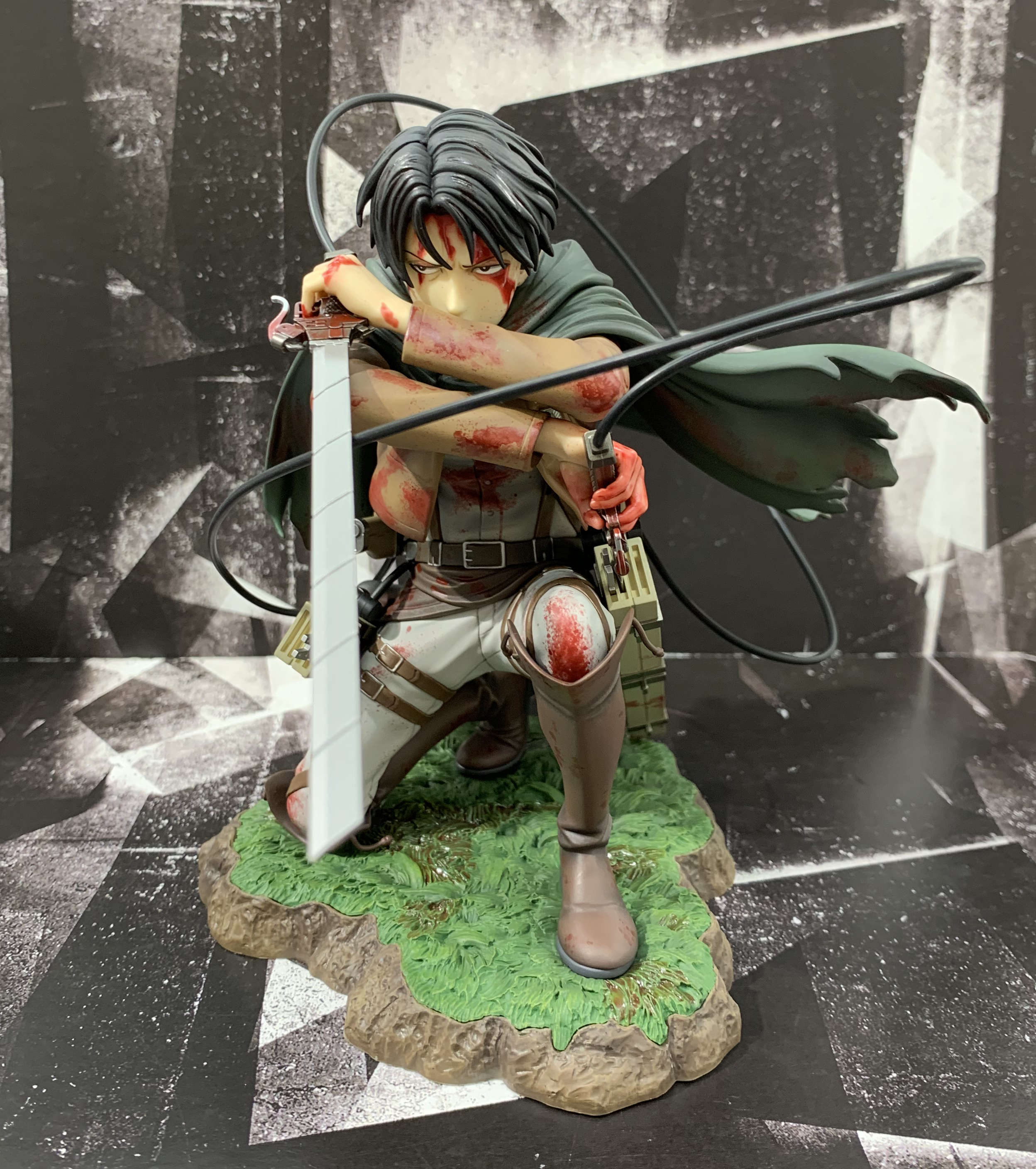 進撃の巨人 ARTFX J リヴァイ Fortitude ver. 特典 描き下ろしイラスト