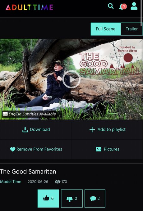 Hi everyone🥰My first boy/girl scene ever for @Adulttimecom is out now. Leave me a comment on the video<a href="/tag/modeltime"class="tags"><span>#modeltime</span></a><a href="/tag/thegoodsamaritan"class="tags"><span>#thegoodsamaritan</span></a>