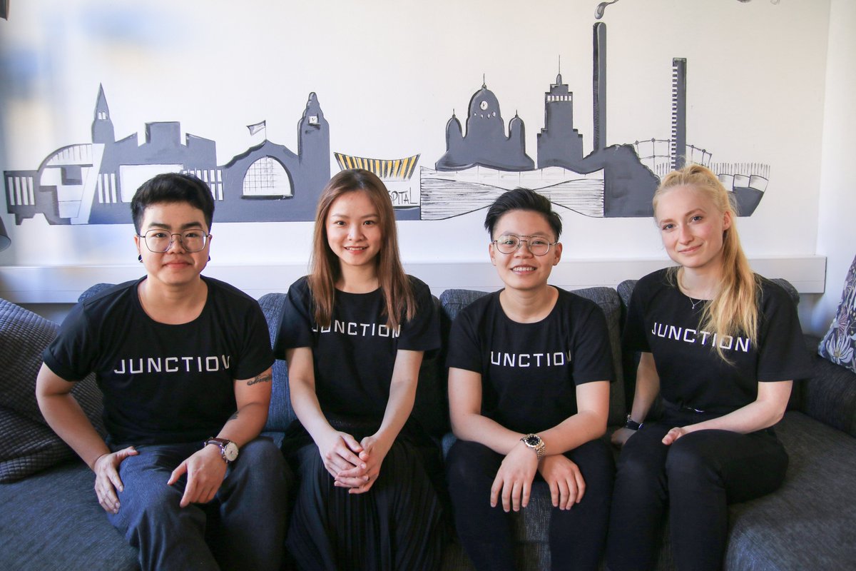 It’s a big day here at Hel Tech when you get to see all the team in one frame
Kai Nguyen -Visual Designer
Jolie Pham -Social Media Marketing Specialist
Min Nguyen –Head of Hel Tech
Sofia Leino –Partnership Manager

Stay tuned for our next Meetup: Hel Tech // Cloud Computing.