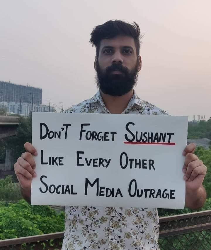 abhitweet780's tweet photo. We will keep raising our voice for Justice. No one can suppress us. 

The Biggest Question is that Why Government is not taking action after seeing millions of people Demanding for CBI Enquiry? Does there is no place for Common people Voice? 

#IndiaDemandsCBIForSSR https://t.co/oQN0hRxglX