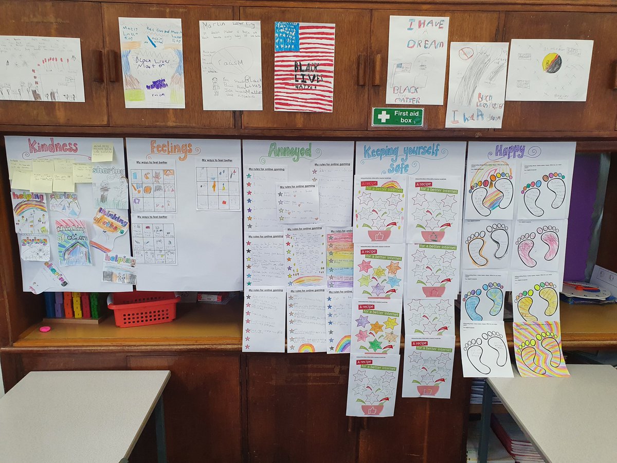 CrossLaneSchool's tweet photo. Our Y3/4 emergency provision bubble have worked so hard creating their safeguarding week storyboard!
#SafeguardingWeek2020 #calderdale #emergencyprovision #OnlineSafety https://t.co/JMu3xaE4jk