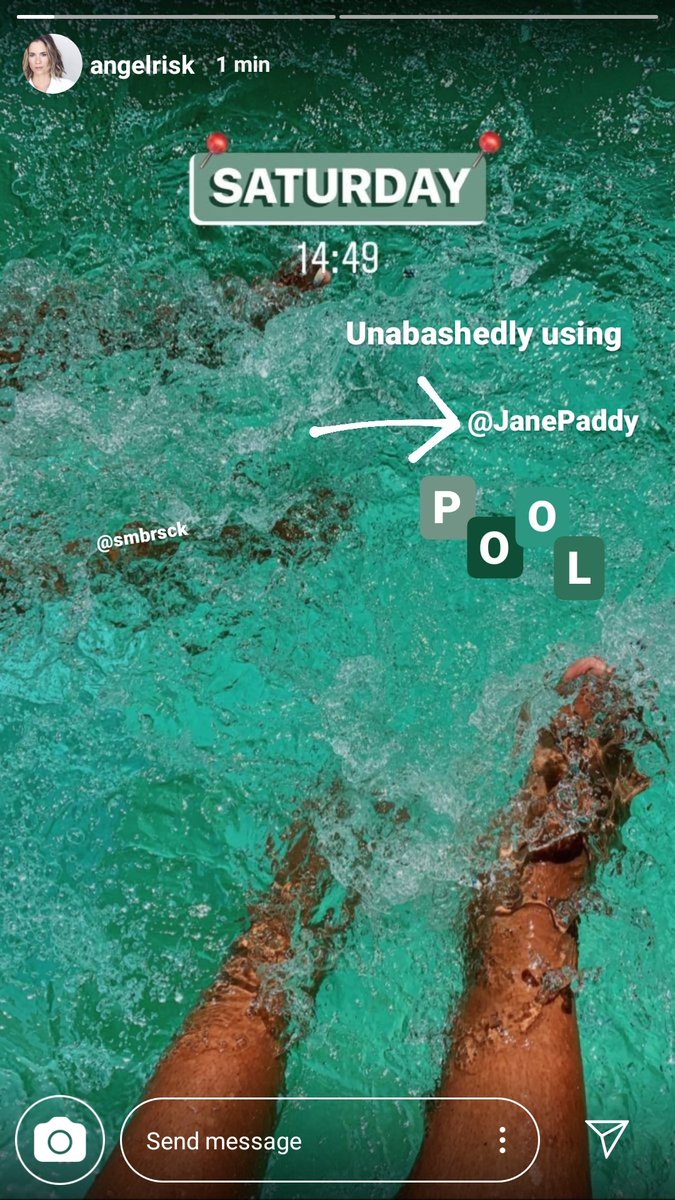 ➩ 4.8 - Unabashedly using Patrick's pool