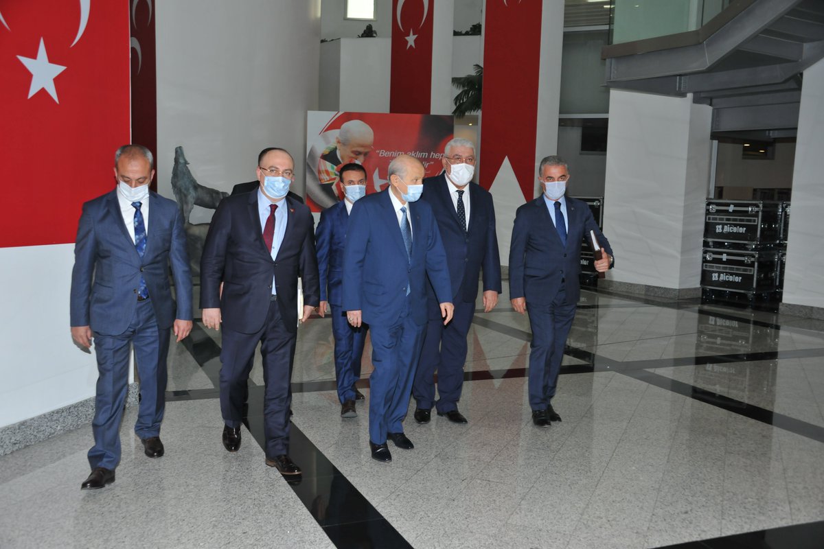 MHP_Bilgi's tweet photo. Genel Başkanımız Sayın Devlet BAHÇELİ başkanlığında, milletvekilleri toplantımız başladı. https://t.co/n65XhfSrAZ