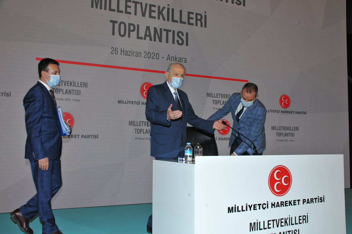 MHP_Bilgi's tweet photo. Genel Başkanımız Sayın Devlet BAHÇELİ başkanlığında, milletvekilleri toplantımız başladı. https://t.co/9eIBYjAS24