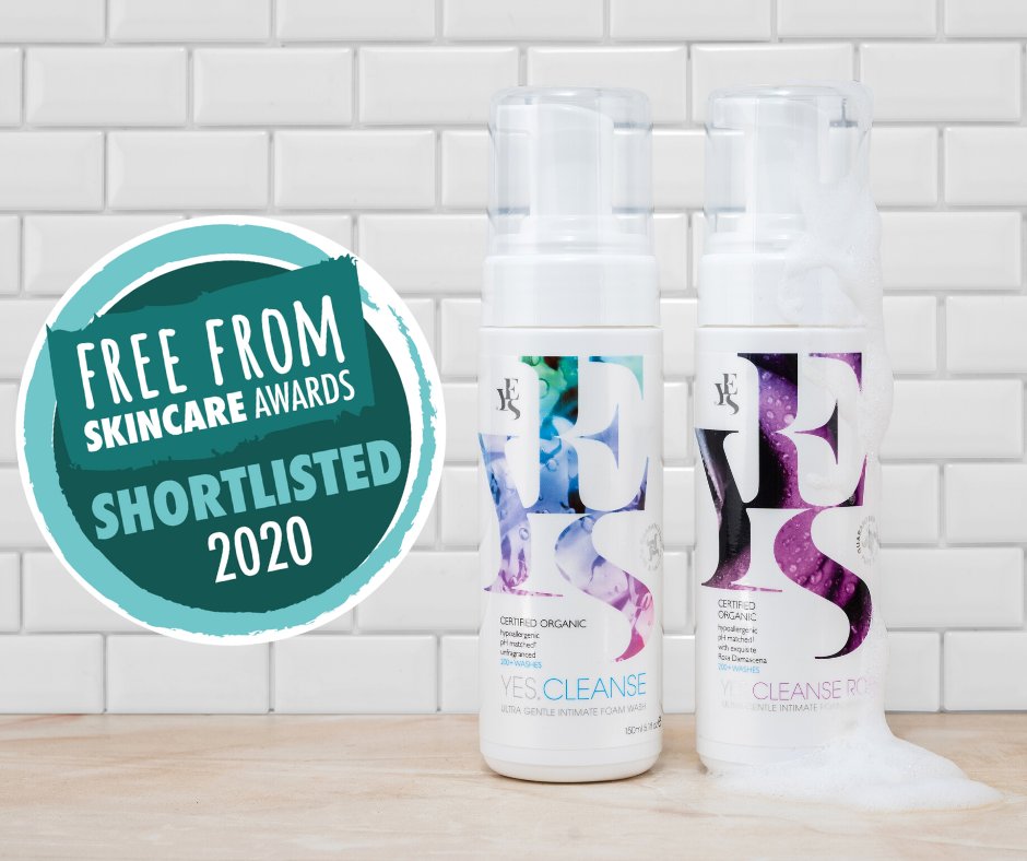 theyesyesco's tweet photo. We are so excited to be shortlisted in the 2020 FreeFrom Skincare Awards! 🙌

Check out the categories YES CLEANSE is in running for 👉 https://t.co/KxM5k2HIvw✨ https://t.co/r0eh6Q8tbS