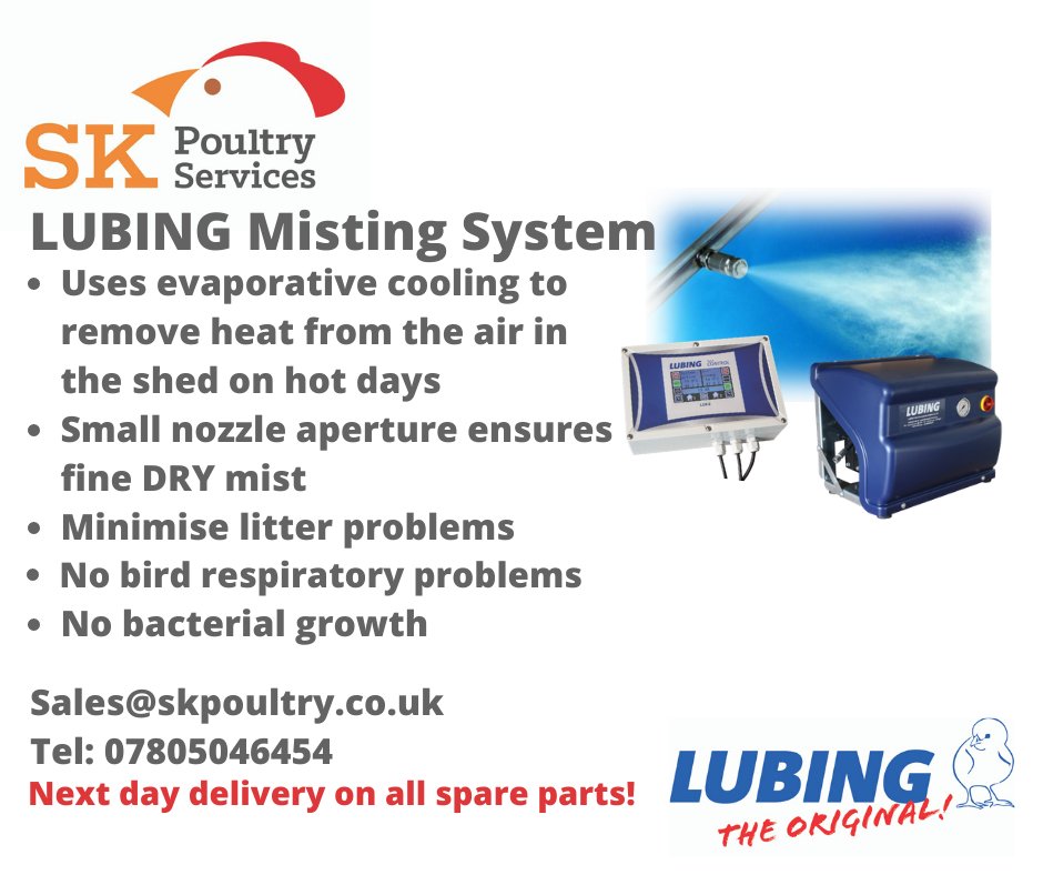 skpoultryuk's tweet photo. SK Poultry is proud to support and supply parts and full systems from Lubing UK
For more information 
Call 07805046454
Email sales@skpoultry.co.uk https://t.co/O2UHYEXXJ0