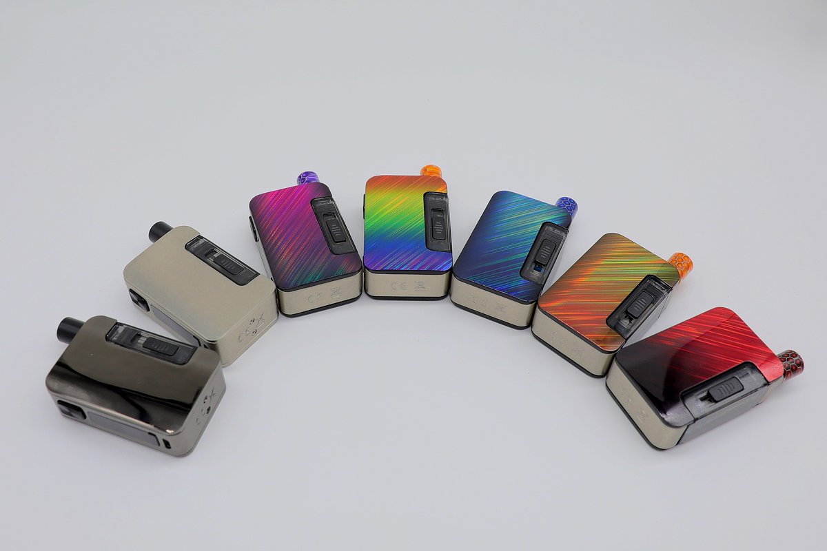 Introducing the EXCEED GRIP Pro now available at Joyetech UK! 
💨5 IML finishes
💨2 Metal finishes
💨Compact
💨Giant leap in vape quality
💨Sets new standards for changeable coil pod device

#vape #vaping #pod #finishes