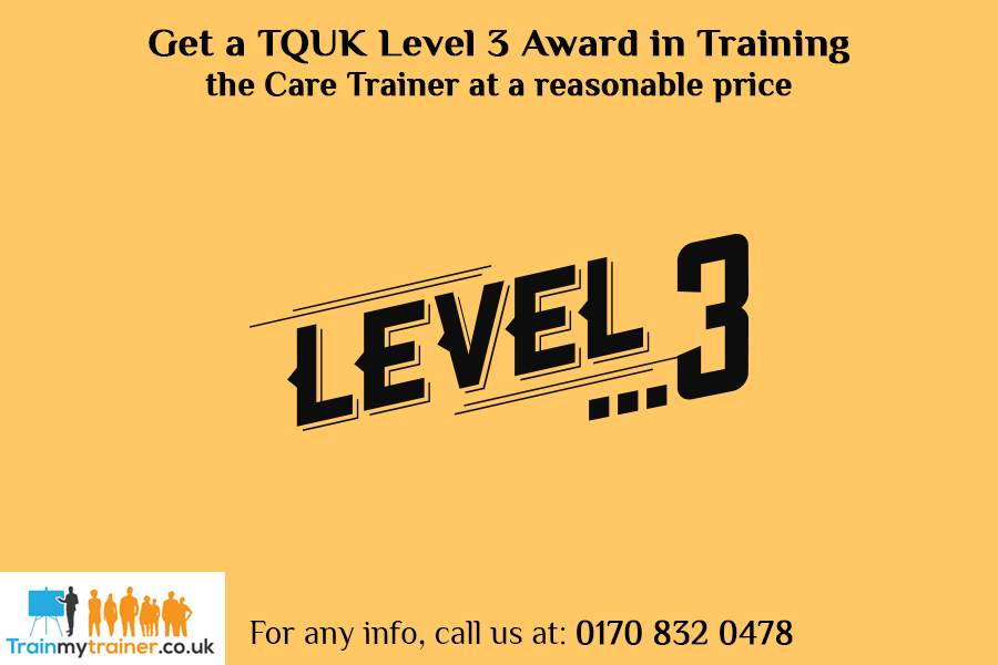 TrainerTrain's tweet photo. We, at Train my Trainer, are offering a high-quality and TQUK accredited level 3 award in Training the Care Trainer at a very reasonable price. For more info, call us at: 01708 320478
Or 
Find more at: https://t.co/gd1bhZC4Jp https://t.co/byNSMtqjRV