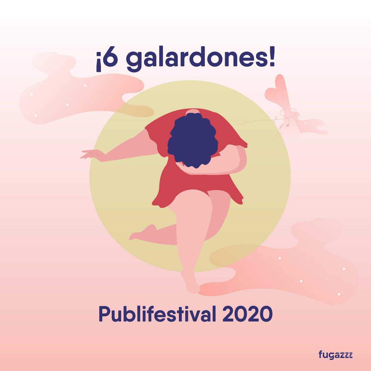 fugazzzes's tweet photo. ¡Qué felicidad!🤩 El jurado de 
@Publifestival_, el Festival Internacional de la Publicidad Social, ha reconocido nuestra labor creativa con 6 galardones en su edición 2020⁣.

Esta noche lo celebraremos en la gala online 🥂 https://t.co/eIS4C20Lgf