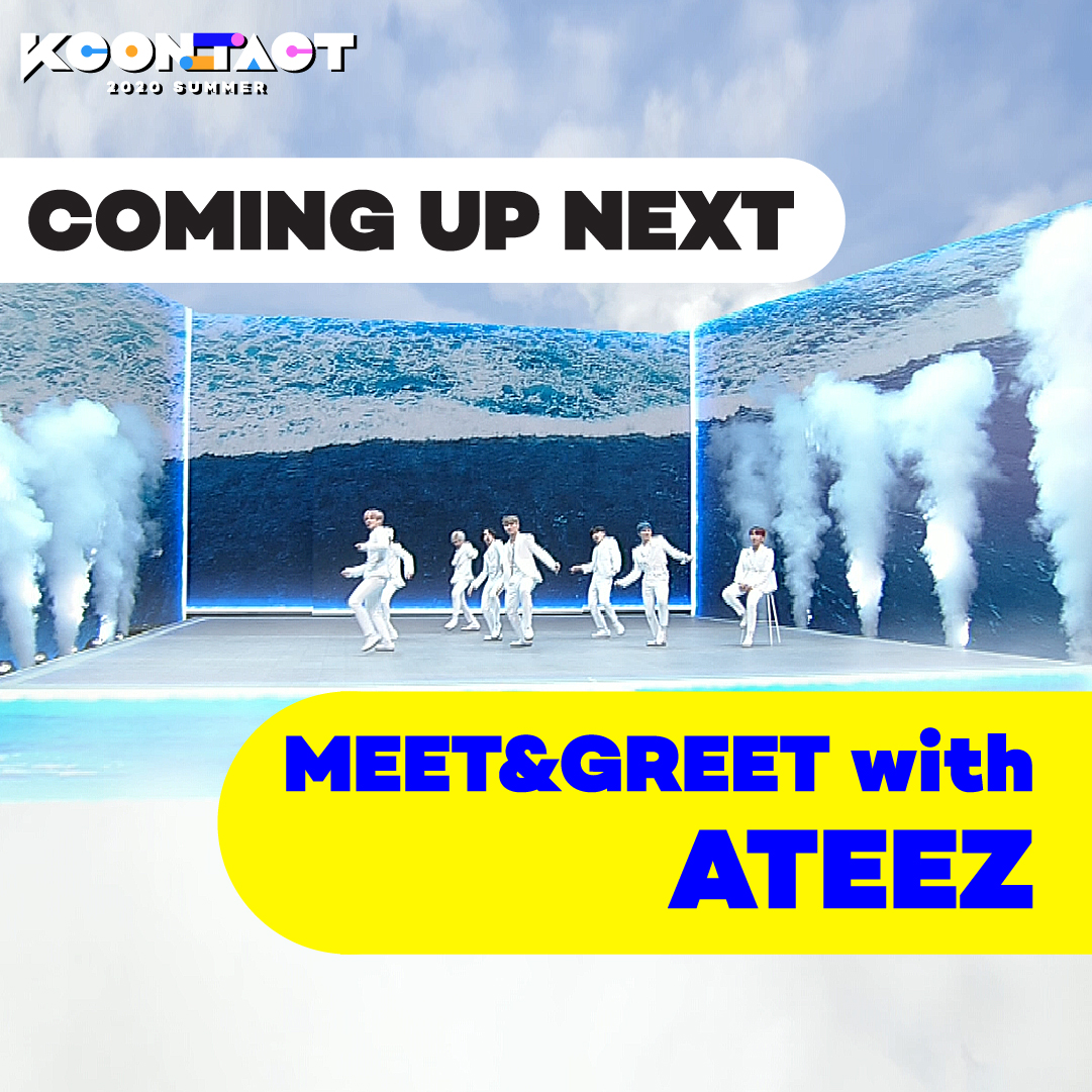 KCON_official's tweet photo. [KCON:TACT 2020 SUMMER]

@ATEEZofficial is getting prepped to M&amp;G us! 
Post photos of you at #KCONTACT with #Day7KCONers to win artist customized prizes!

▶WATCH #KCONTACT NOW: https://t.co/r2LY9moQI2 
#KCON #KCON2020 #LetsKCON247 #ATEEZ https://t.co/1bwzMJrbzw