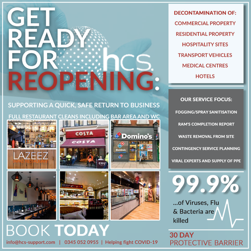 HCSLondon_'s tweet photo. HCS have invested heavily in the latest cleaning technologies to ensure we are able to deliver cleaning and decontamination services to the highest level and at the quickest speed. 👌

We can tailor your sanitisation to your exact requirements.

https://t.co/9BRfiDHcOs https://t.co/3v8RZRau9h