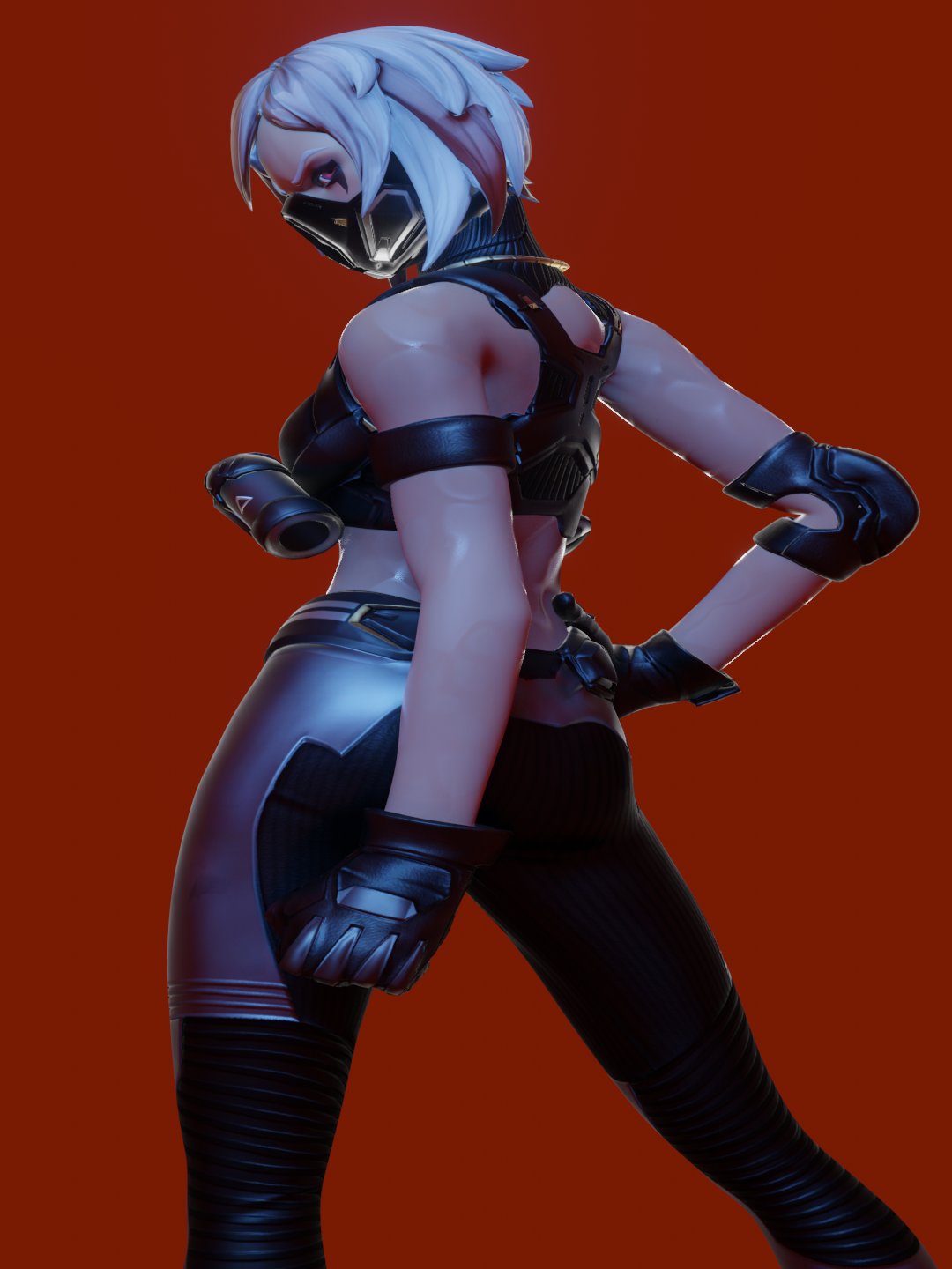 Can we take the time to appreciate that fortnite has made some sexy female models model made by @gifdoozer