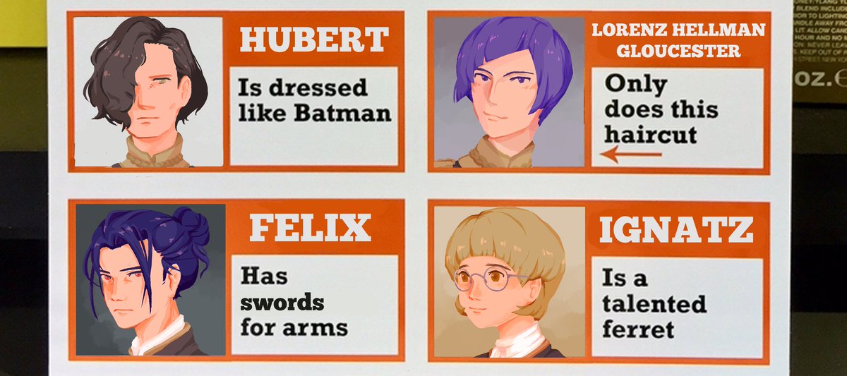 mushsea_'s tweet image. fe3h characters as stylists 😗 #fe3h