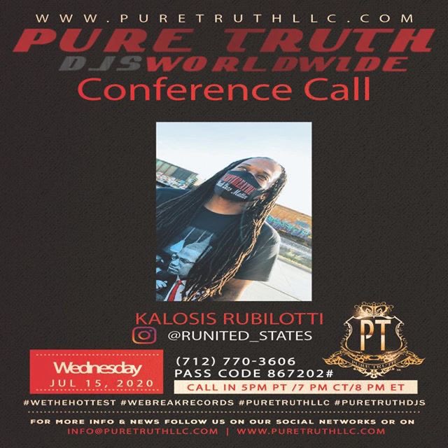 KayeThe_Truth's tweet photo. Join Us for the Pure Truth DJs Conference Call | Kalosis Rubilotti @runited_states statesWe #puretruthdjs #puretruthllc #puretruthtv #media #producer #dj #djs #art #music #hiphop #art #rap #rapper #conference #djconferencecall #networking #marketing #branding #wethehottest https://t.co/LoitWdOFyq