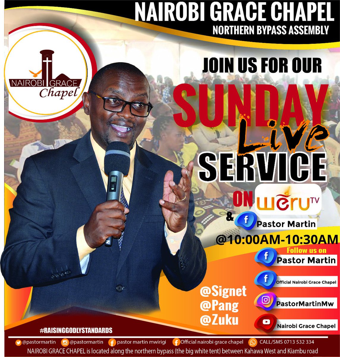 nairobi_grace's tweet photo. The plans of God for you now is to Heal and RESTORE you DOUBLE for all your losses! RECEIVE! 
Join us for our Sunday Live Service on Weru TV from 10:00am to 10:30am as we Praise and Worship Together.
Shallom https://t.co/8UMODqwxd0