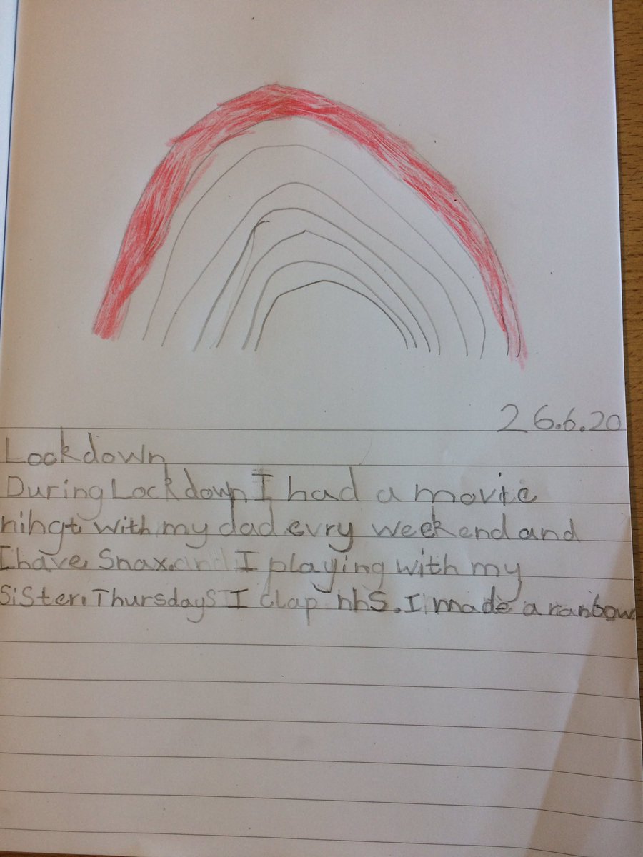 Lots of us enjoyed exercising with our family and baking new things! <a href="/GreenwaysPri/">Greenways Primary</a>