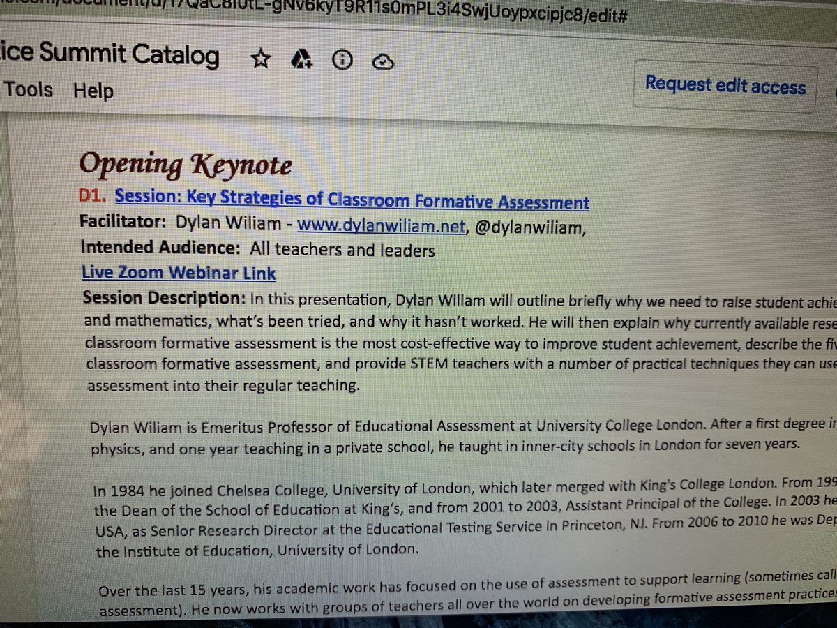 👀 at the opening keynote for our final day of learning <a href="/wcpsmd/">WCPS Maryland</a> United in Practice Summit!! So EXCITED to hear about the importance of formative assessment!! Let’s do this!!