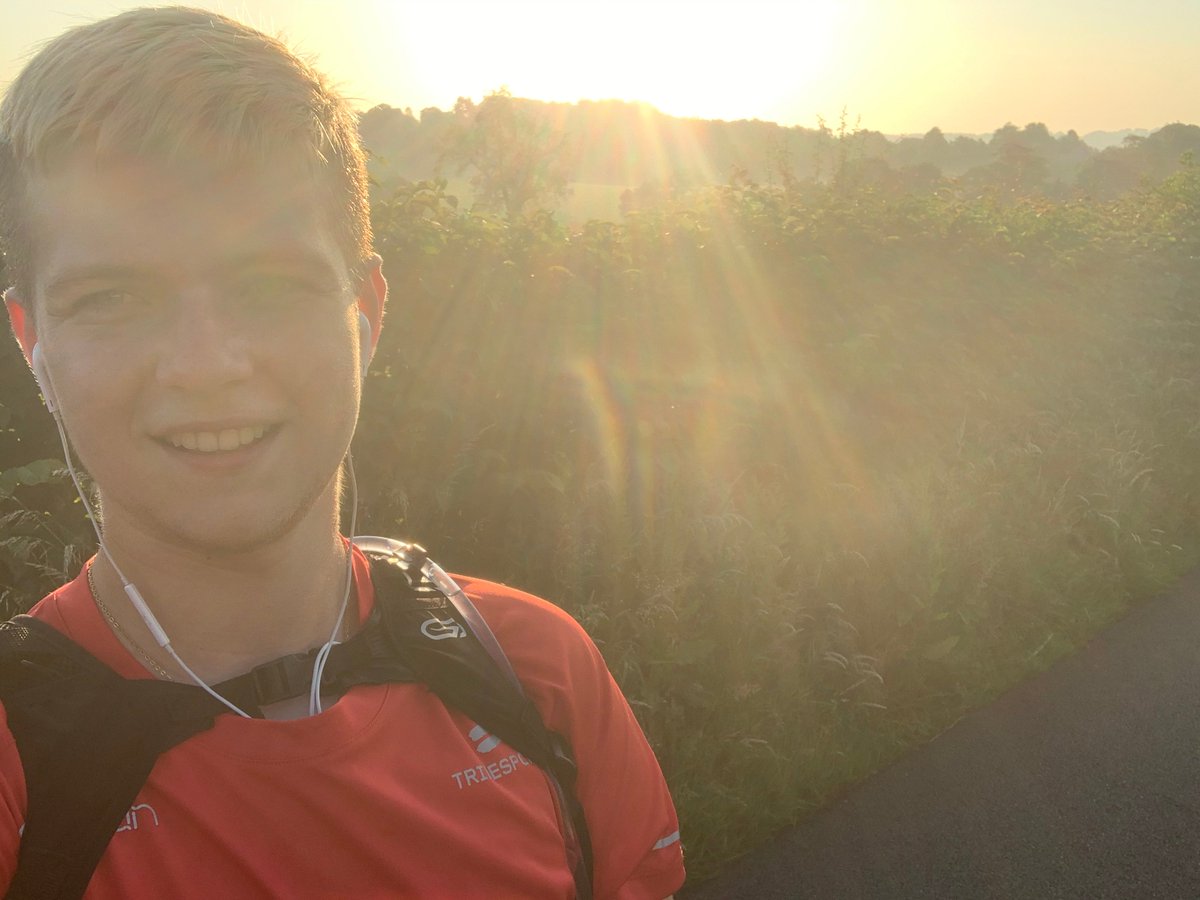 Rossett's tweet photo. Morgan ran a marathon today and has now run over 350 miles in June! Nearly there Morgan - just 27 miles to do tomorrow! 🏃‍♂️😀 @Rossett @MindCharity https://t.co/KRlTLwQUvF https://t.co/kqqGF6ovWS