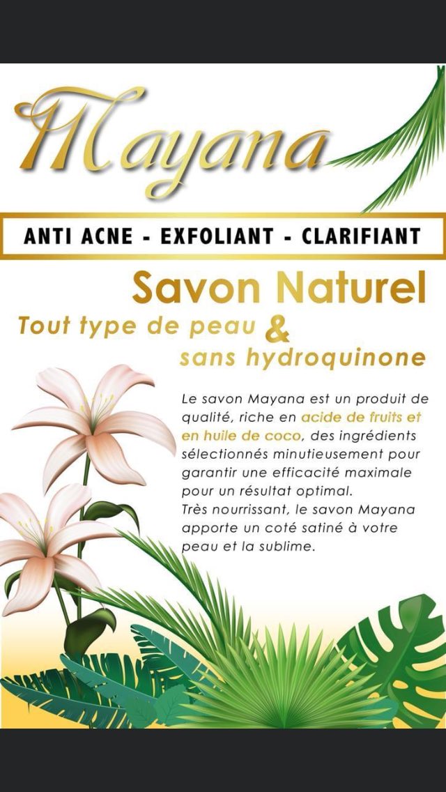 SAVON ANTI ACNE MAYANA 225gr