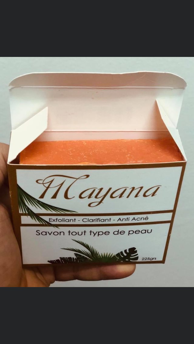 MAYANA Savon Mayana anti boutons et taches tout type de peau - 225g - Prix  pas cher