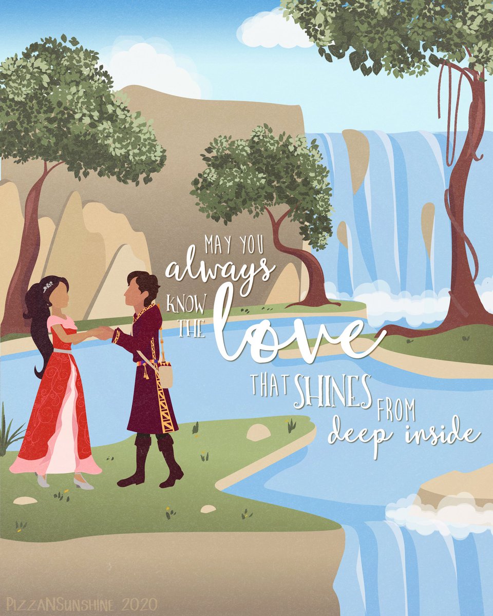 magicwithinpc's tweet photo. #FanArtFriday 🎨 coming at ya!
Keep posted as our very own #PodcastPrincess Lady B 👸🏻 aka @pizzansunshine ✨ creates some BEAUTIFUL graphic art for the lyrics from 'Love Always ❤️'!
Today we are splitting the remaining #Elenamazing 💃🏽 chorus in 4️⃣!
#ElenaofAvalor https://t.co/j1S4gf3BOo