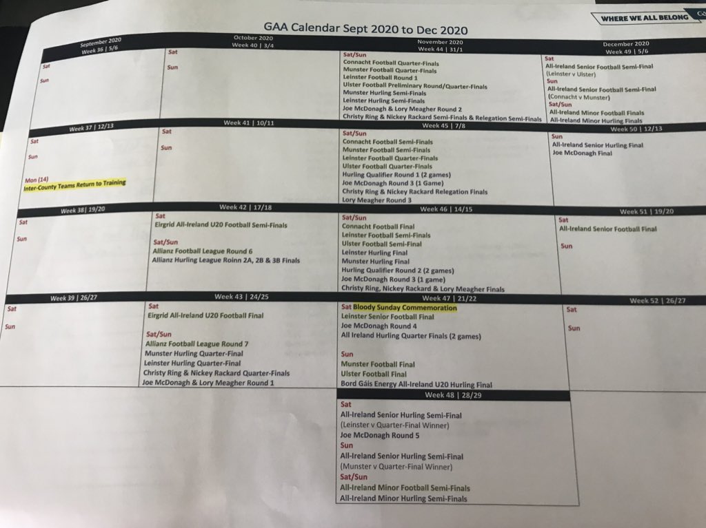 Why is the Joe McDonagh Cup going to run in its original format and the Christy Ring and Lory Meagher competitions not?