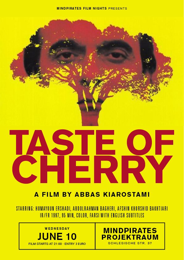 Taste Of Cherry हेरें। सुस्त, पट्यारलाग्दो तर पृथक र महत्वपूर्ण फिल्म। फिल्म हेरिन्जेल मुख्य पात्रका ठाउँमा ती अकालमा ज्यान त्यागेका हरुलाई राखेर हेरें। तीनले पनि कोही बाघेरी भेटेको भए, फेरि हास्न थाल्दा हुन्, बाच्न थाल्दा हुन्।हेर्न मन भए टेलिग्राम लिङ्क  https://t.me/movieloversnp/271