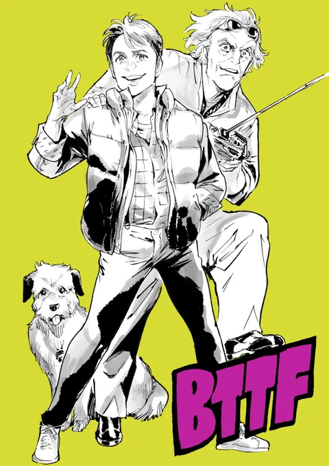 バック・トゥザ・フューチャー3始まる〜!(絵は先週の使い回し…)
シリーズでは3が一番繰り返し観てるかも。楽しみ〜 #bttf3 