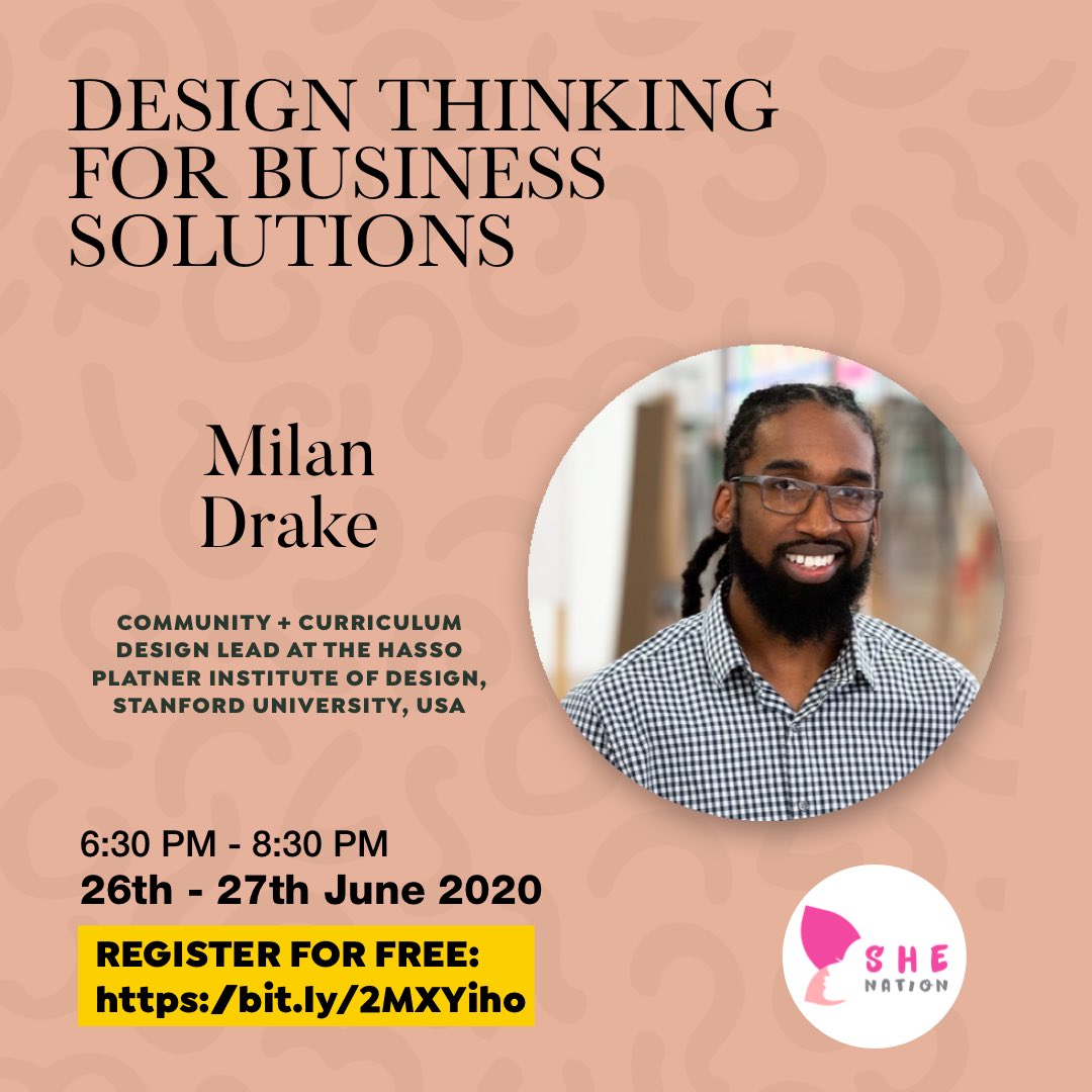 SheNationHQ's tweet photo. In a few hours this will be happening.
Let’s meet our speakers.
Before then don’t forget reg is still on and it’s free.
https://t.co/hHCcLzjvgb 
Ok let’s meet them... 
@TheMindOfMilan https://t.co/8VHH6JWuUw
