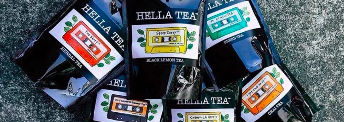 HustleRemotely's tweet photo. This week, treat yourself to a nice, soothing cup of @hellateaoakland. Hella Tea offers tea influenced by Bay Area hip-hop and culture, with tea names like “M. Tea Hammer” and “I got Chai on it.”
#RemoteHustle #SupportBlackBusinesses
Order yours today: https://t.co/1x5sRHjlqU https://t.co/l93zRrD0Qf