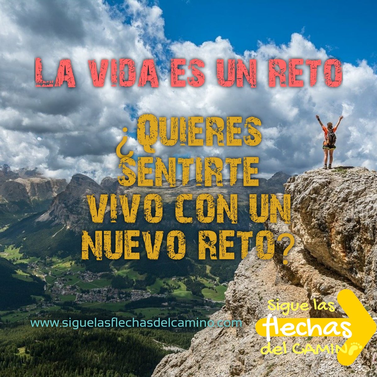 flechascamino's tweet photo. ¿te gustan los retos? Apúntate a vivir uno nuevo con el Camino de Santiago Virtual y vívelo de una manera diferente.
Última semana para apuntarse, hasta el dia 4 de Julio ¡no te quedes sin tu plaza! 💪🏻👣😉💛

Toda la información en nuestra Web 📲 https://t.co/auUowd2XBC