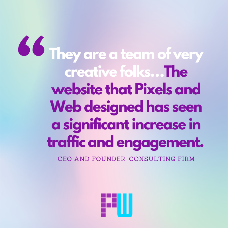 pixelsandweb's tweet photo. We always look forward to feedback from our clients so we can learn how to serve them better, but we are even more thrilled when we hear that we delivered above and beyond what they wanted! 👋 https://t.co/JNHLPTfQ0e https://t.co/2xXU1bbeIB