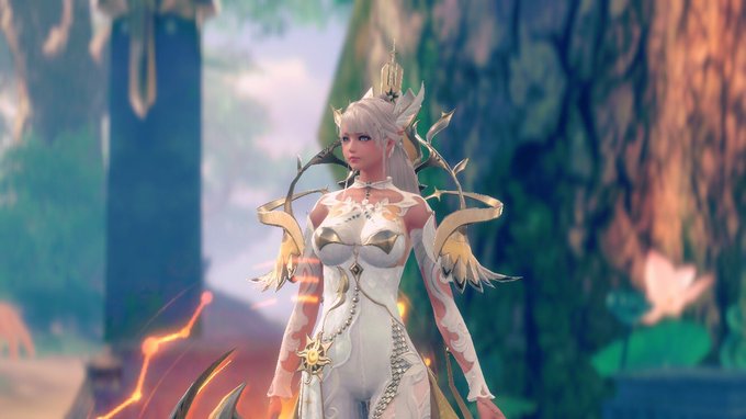 褐色エルフでパーフェクトワールド始めました。#パワモバ 