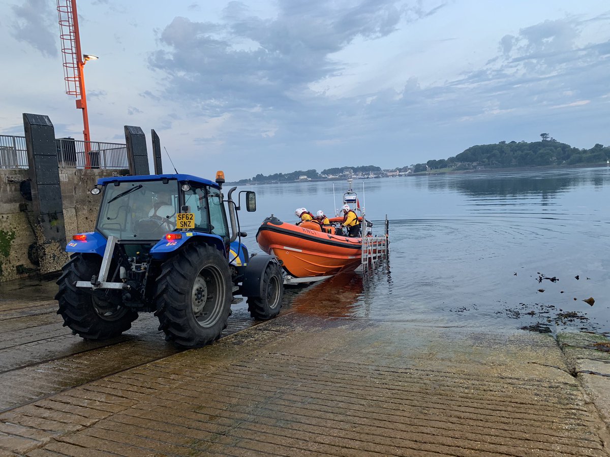 Portaferry RNLI launched last night at 9:42pm to reports of a boat broken down East of Strangford BarBouy. When on scene, the lifeboat crew established tow to the 21ft boat that had suffered engine failure after being out fishing,the lifeboat towed the vessel to Portaferry marina